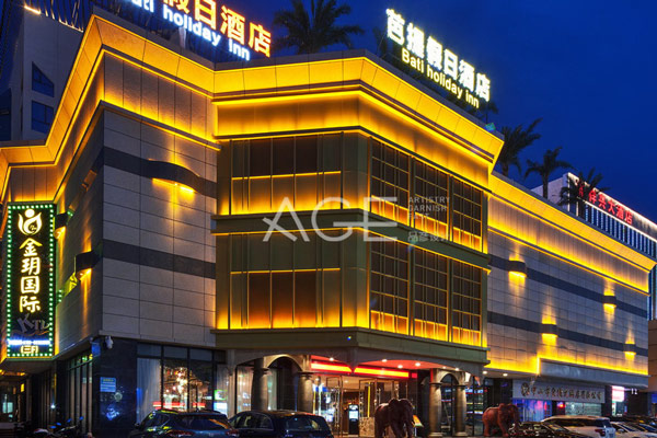 芭提假日商務(wù)酒店設(shè)計實景