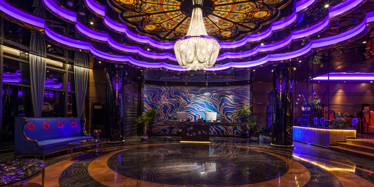 奢華ktv設(shè)計(jì)需要把美輪美奐的效果體現(xiàn)得淋漓盡致