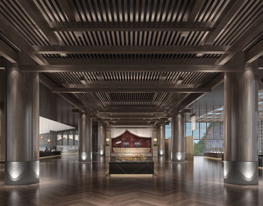 重慶酒店設(shè)計，重慶飛鳳梯度假酒店設(shè)計